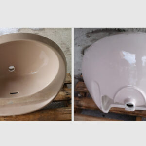 Lavabo marca Ideal Standard modello Ellissi color visone